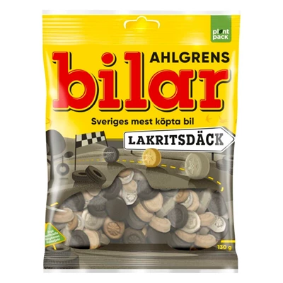 Ahlgrens Bilar Lakritsdäck 42x110g