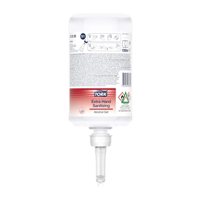 Handdesinfektion Tork S1 Extra Alkogel 1L