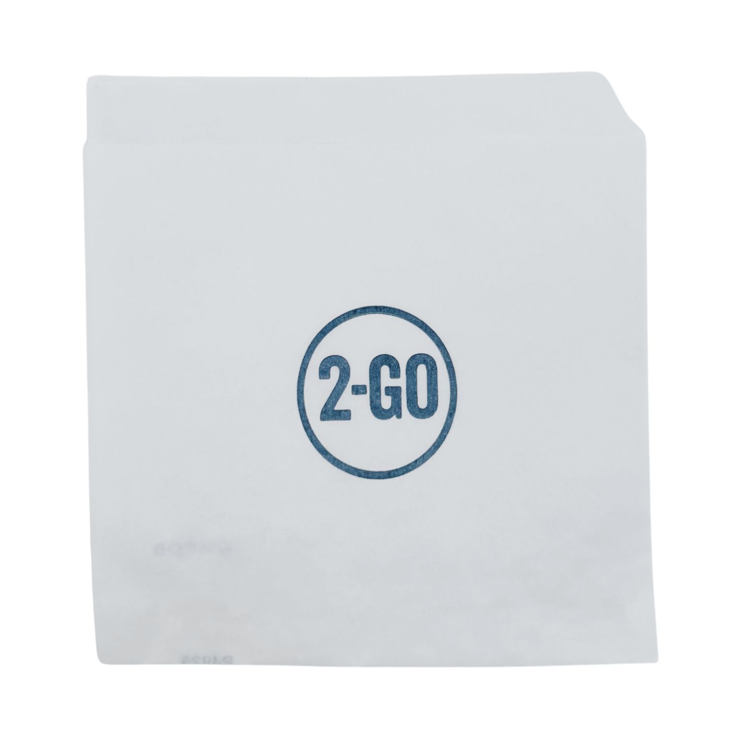 Hamburger/Kebabficka liten 2GO 13x13cm Vit 1000st