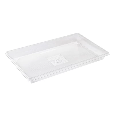 Tråg rPET 221x141x20mm Transparent 400st/kolli