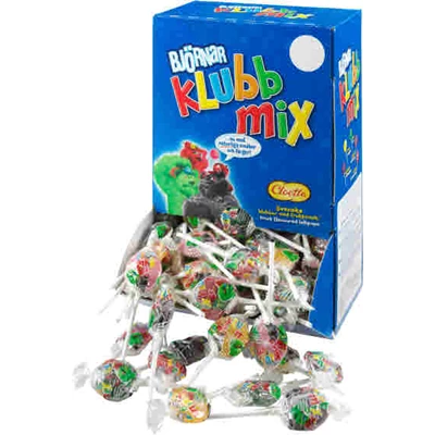 Fruktklubbmix björnar, Automat 180/fp