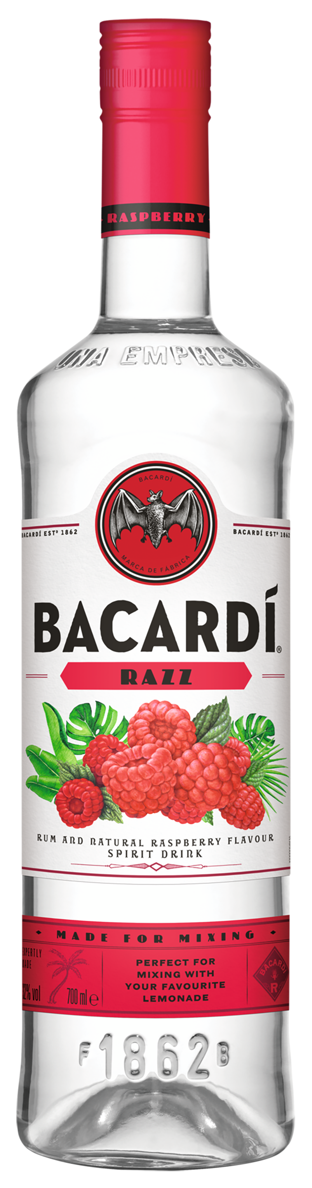 Rom Bacardi Razz 27% 70cl 