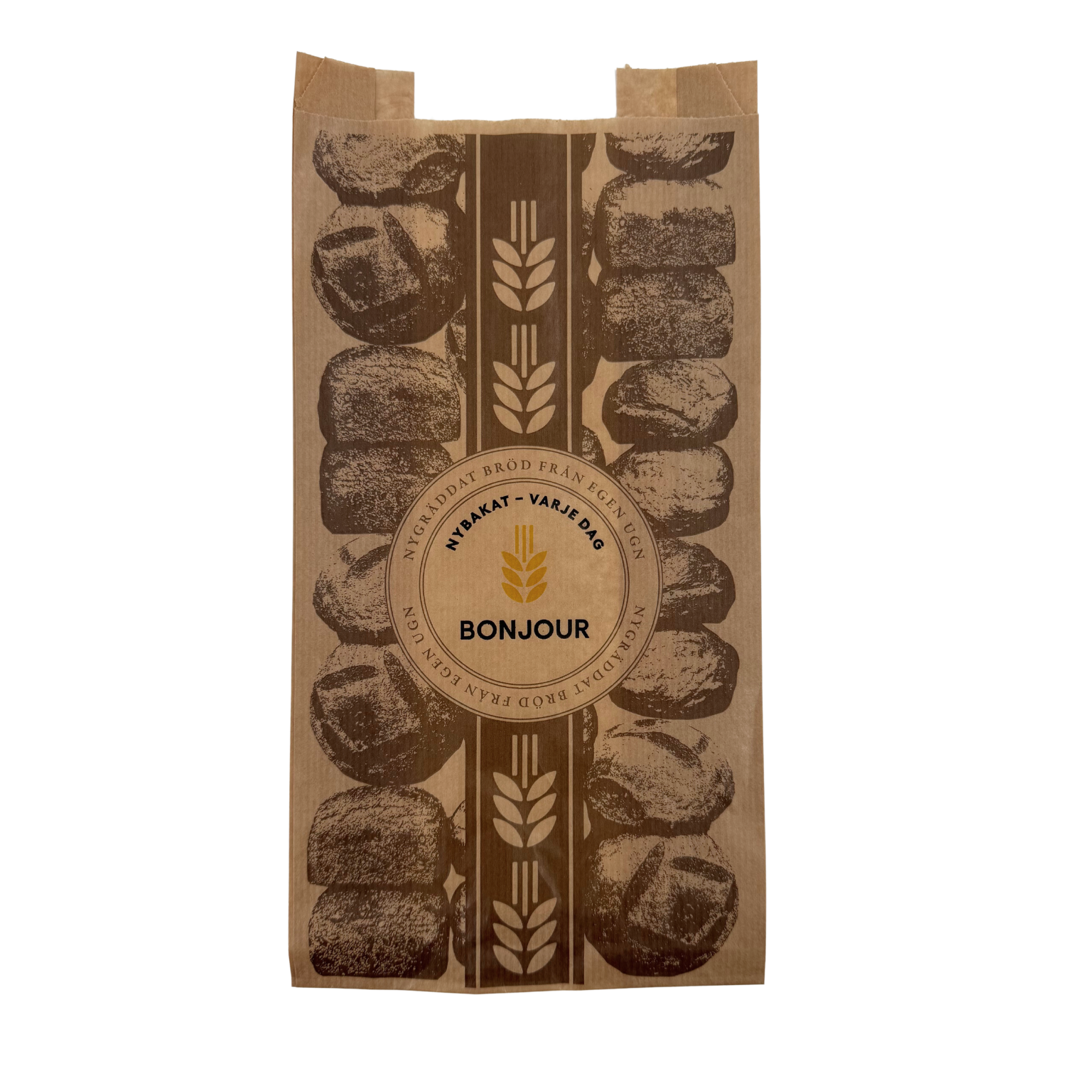 Planpåse med plastfönster Bonjour 1,5kg 1000st