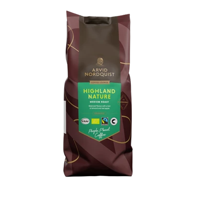 Kaffebönor Arvid Nordquist Highland Nature 1kg