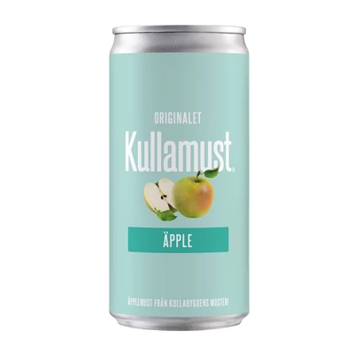 Kullamust Äpple 25cl Burk 24st/kolli