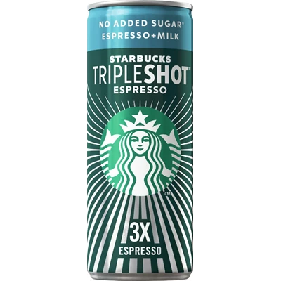 Starbucks Tripple Espresso no added sugar 12x30cl