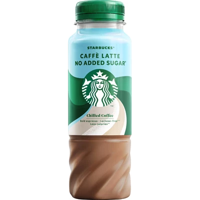 Starbucks Caffe latte no added sugar 8x22 cl