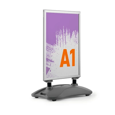Gaturställ Heavy Base Outdoor A1
