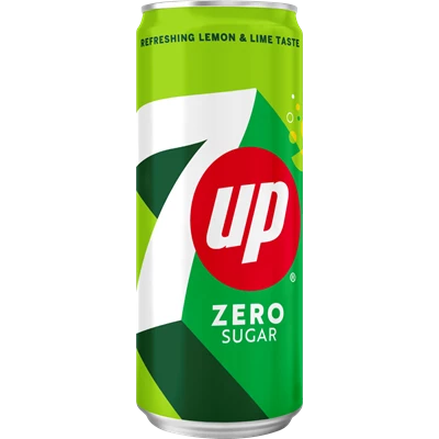 7UP Zero 33cl Burk Sleek  20st/kolli