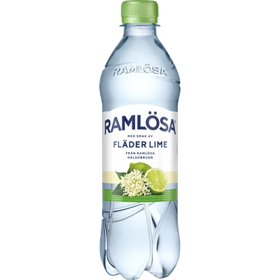 Ramlösa Fläder Lime 50cl PET 24st/kolli