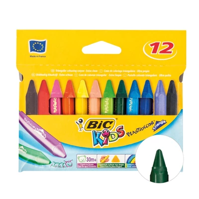 Kritor BIC Kids Mixade Färger 12-pack
