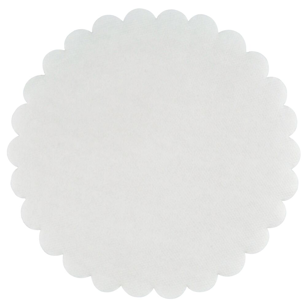 Tårtpapper Ø180mm Vit 500st/fp