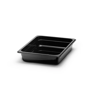 Kantin GN 1/2-65 Svart Polykarbonat