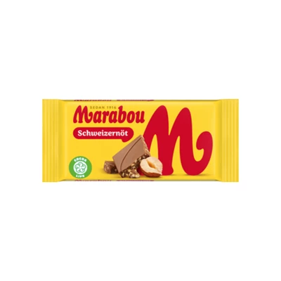 Choklad Marabou Schweizernöt 24g 64/fp