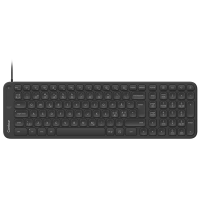 Tagentbord CONTOUR Balance Mid-Size Svart