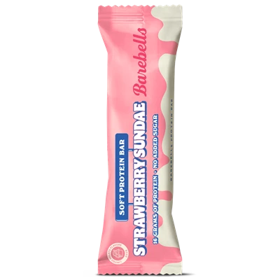 Barebells Bars Soft Strawberry Sundae 55g 12st/fp