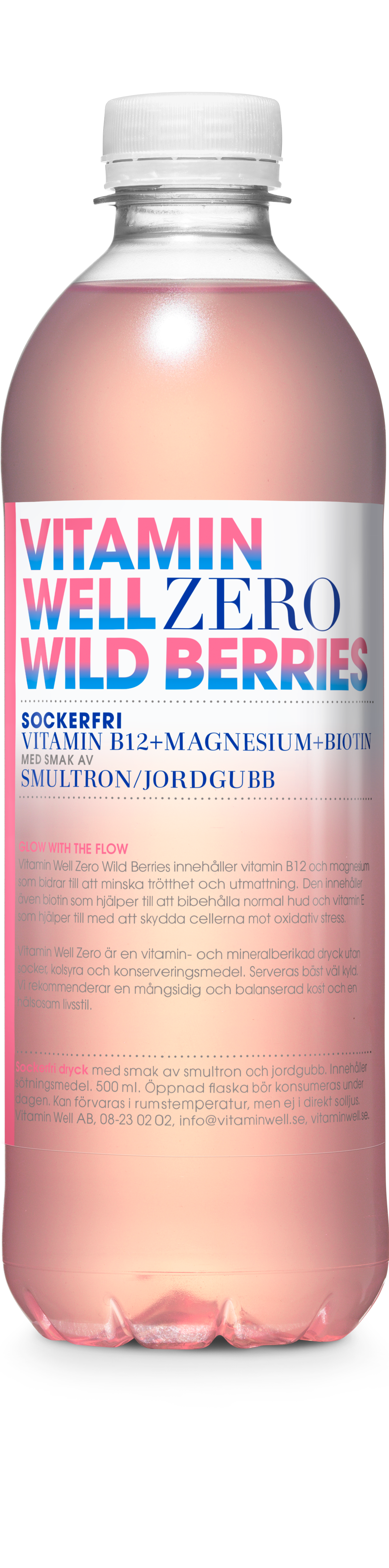 Vitamin Well Zero Wildberries 50cl 12st/kolli