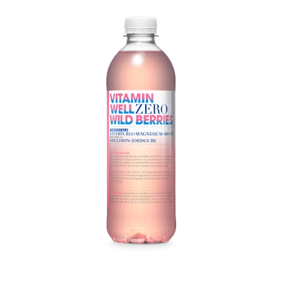 Vitamin Well Zero Wildberries 50cl 12st/kolli