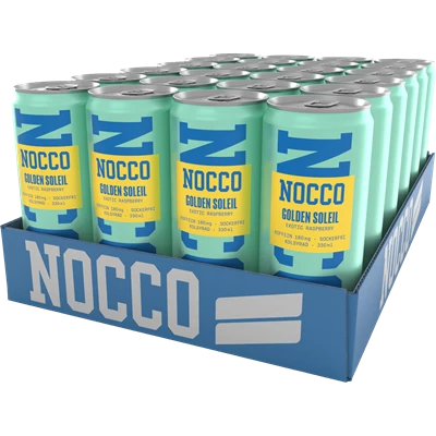 Nocco Golden Soleil Exotic RaspberryBCAA 33cl Burk