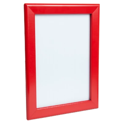 Väggram 70x100cm 45mm Röd