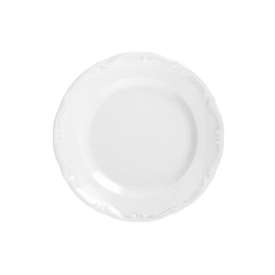 Tallrik Blocho Maria Teresia Ø17cm Vit