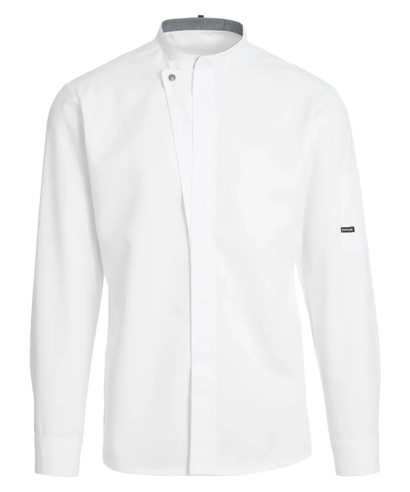 Kock-/servicejacka Lång ärm Vit strl 2XL