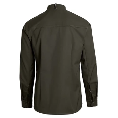 Kock-/servicejacka Lång ärm Olivgrön strl 2XL