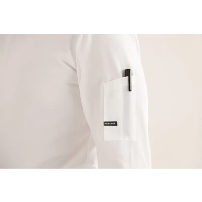 Kock-/servicejacka Lång ärm Vit strl 2XL