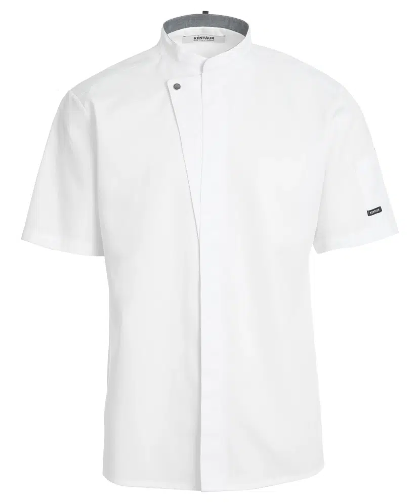 Kock-/servicejacka Kort ärm Vit strl 2XL
