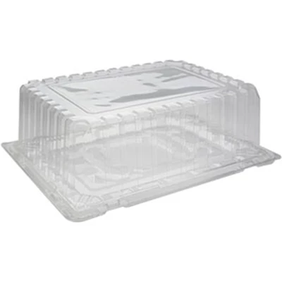 Tårtform med lock 380x280x115mm Transparent 50st