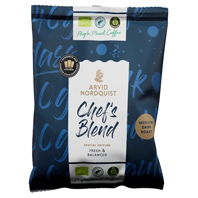 Kaffe Arvid Nordqvist Chefs Blend 125g 48st/kolli