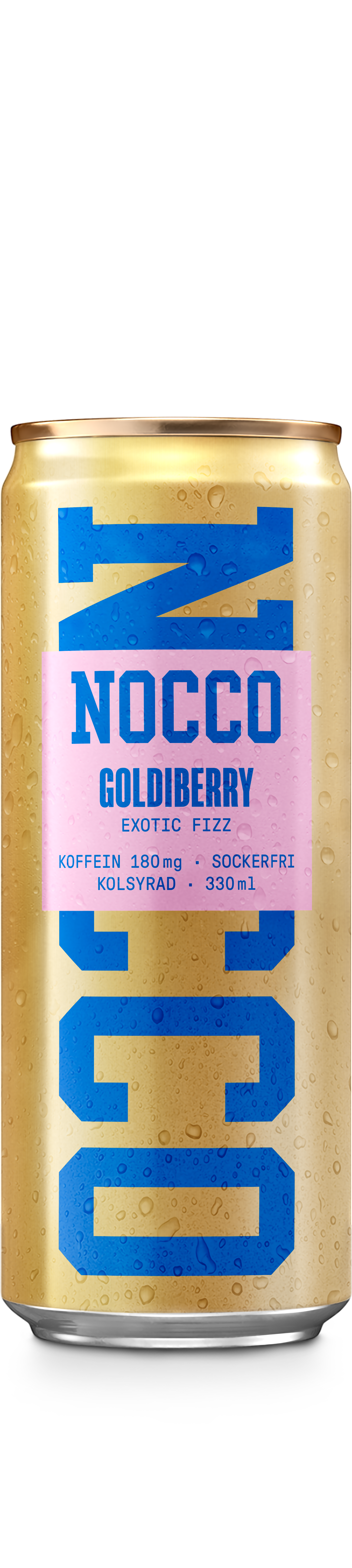 Nocco Goldiberry BCAA 33cl Burk 24st/kolli