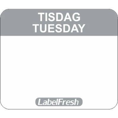 Etikett LabelFresh Easy Tisdag/Tuesday 1000st/fp