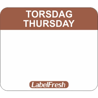 Etikett LabelFresh Easy Torsdag/Thursday 1000st/fp