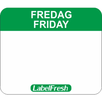 Etikett LabelFresh Easy Fredag/Friday 1000st/fp