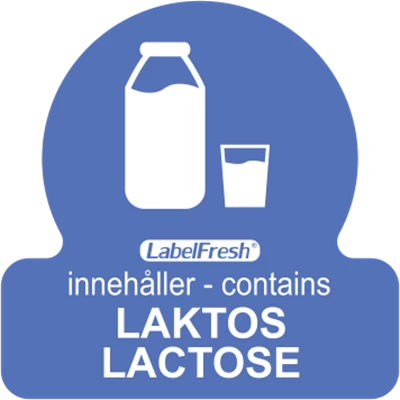 Etikett LabelFresh Allergen Laktos 500st/fp