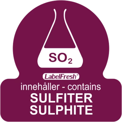 Etikett LabelFresh Allergen Sulfiter 500st/fp
