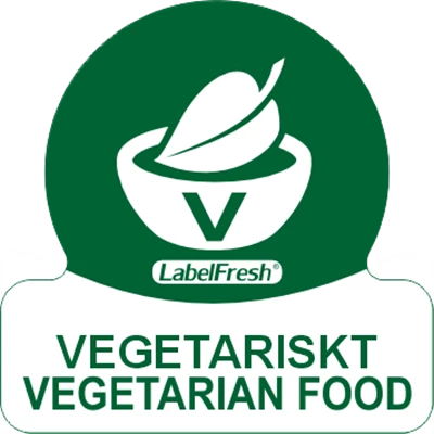 Etikett LabelFresh Allergen Vegetariskt 500st/fp