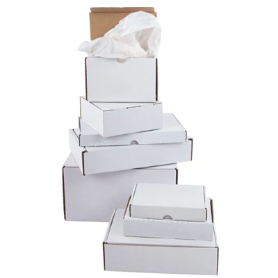 Självlåsande låda Vit 212x106x104mm