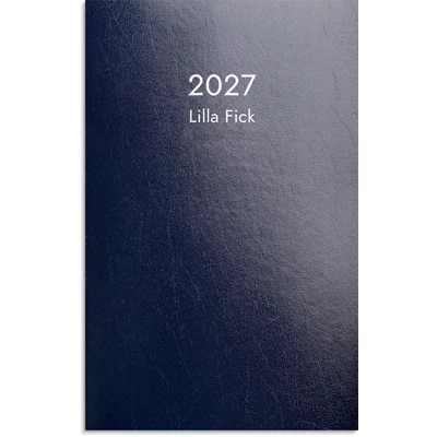 Kalender Lilla Fick 2027 blå kartong