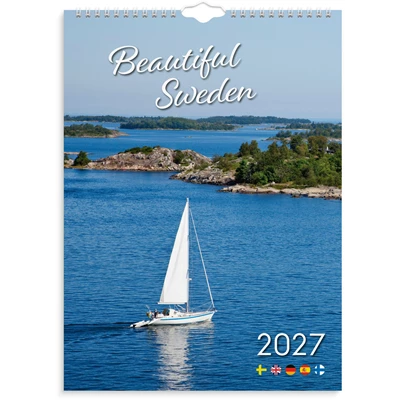 Väggkalender 2027 Beautiful Sweden
