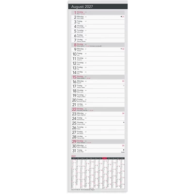 Stor Bordskalender Elegant 2027