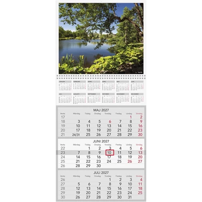 Väggkalender 2027 Trebello