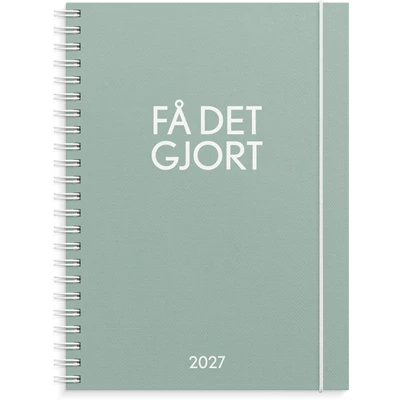 Kalender Få det gjort 2027 grön