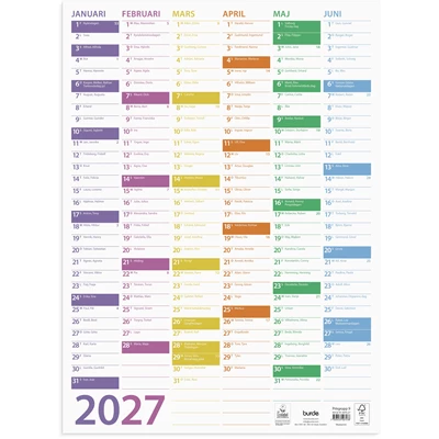 Väggblad 2027 Trend