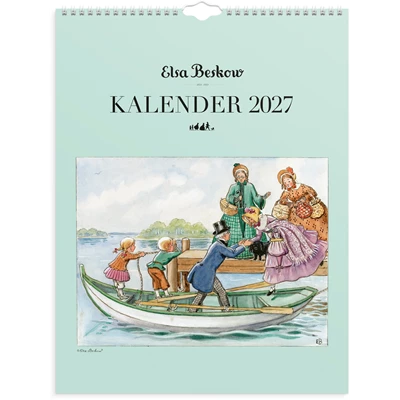Väggkalender 2027 Elsa Beskow