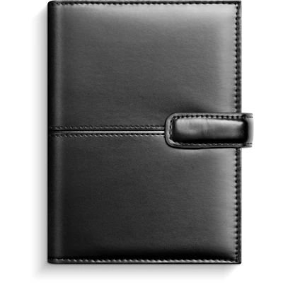 Compact Systemkalender 2027 svart konstläder