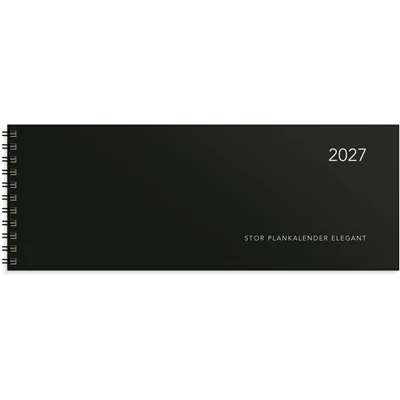 Stor Plankalender Elegant 2027