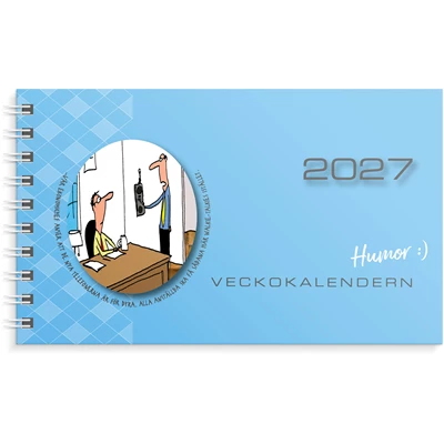 Veckokalendern Humor 2027
