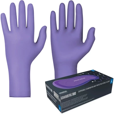 Nitrilhandske Chemstar 114.980 Indigo Strl S-XXL 50st/fp